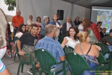 Lección escolar en el pregón de San Roque (Foto TF)